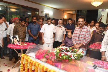 Celebrities Pay Homage to Vijaya Nirmala Garu